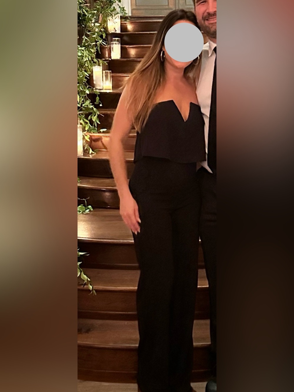 Lulus Strapless Black Wide-Leg Jumpsuit - Picture 10 of 10